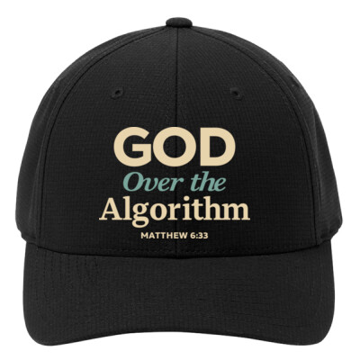God Over the Algorithm Performance Flexfit Snapback Cap Thumbnail