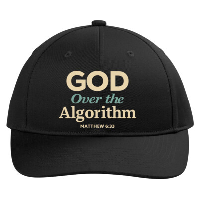 God Over the Algorithm Twill Snapback Cap Thumbnail