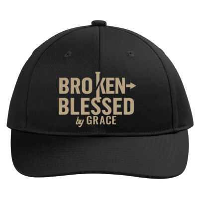 Broken, Blessed Twill Snapback Cap Thumbnail