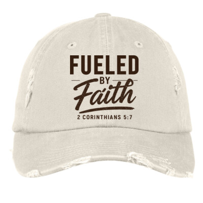 Fueled By Faith Distressed Cap Thumbnail