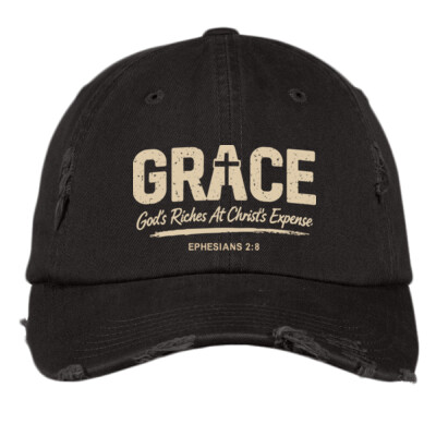 The Grace Collection - Grace God Riches Distressed Cap Thumbnail