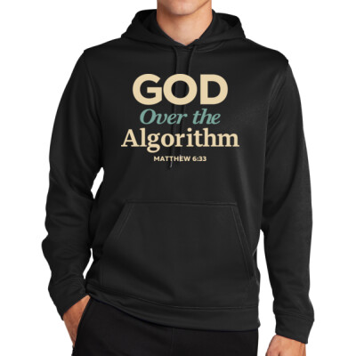God Over the Algorithm Sport-Wick Fleece Hoodie Thumbnail
