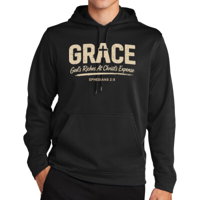 The Grace Collection - Grace God Riches Sport-Wick Fleece Hoodie Thumbnail